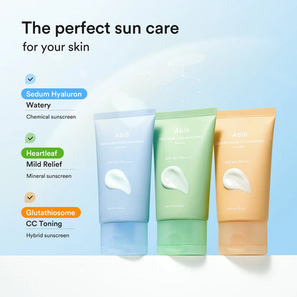 ABIB Sedum Hyaluron Sunscreen Watery Tube SPF50+ PA++++ (50ml)