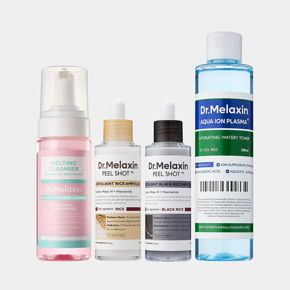 Dr. Melaxin Exfoliating Glow Trio
