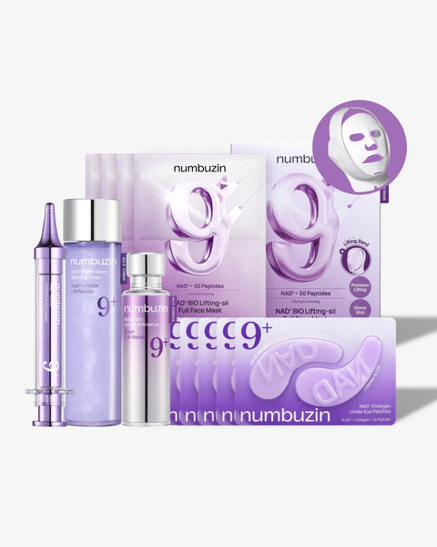 numbuzin No.9 NAD+ Bio Lifting & Glow Full Care Set – Official KBeauty