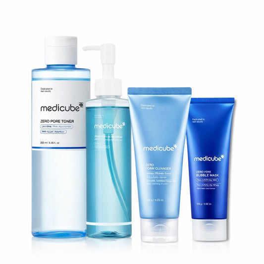 medicube Zero Pore Deep Cleansing Skincare Set ✨🧊