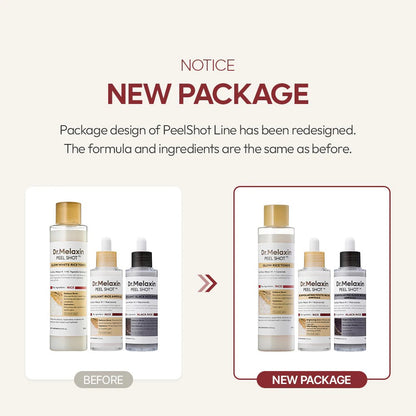 Dr. Melaxin Peel Shot Glow Rice Line