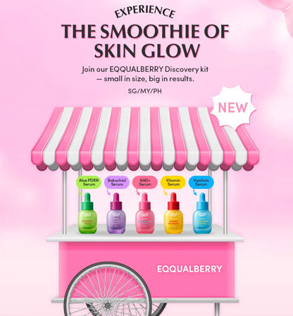 EQQUALBERRY Serum Discovery Kit (5 Mini Serums) ✨💧