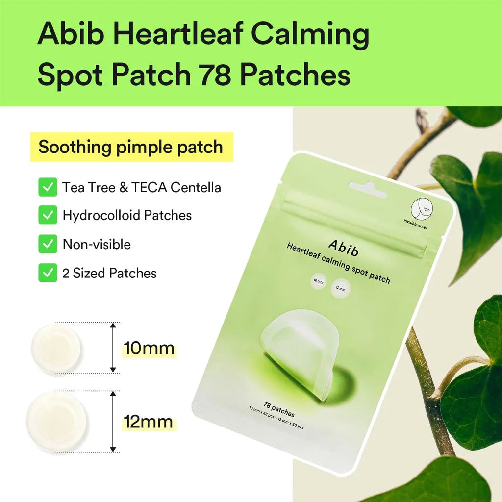 ABIB Heartleaf Calming Spot Patch (78 Patches)