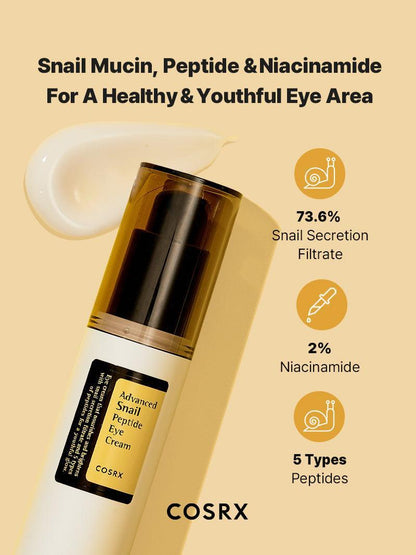 [Cosrx] Advanced Snail Peptide Eye Cream 25ml
