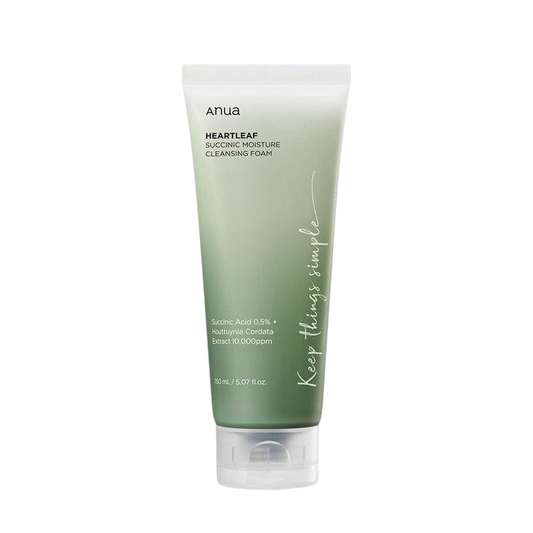 [Anua] Heartleaf Succinic Moisture Cleansing Foam 150ml