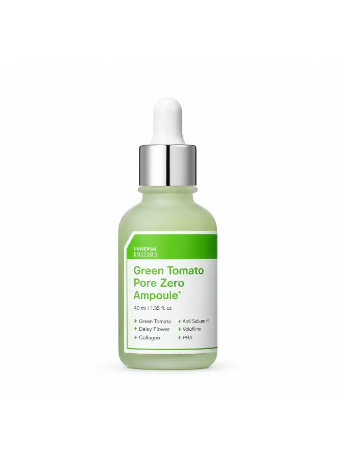 SUNGBOON EDITOR Green Tomato Pore Zero Ampoule+ 40ml