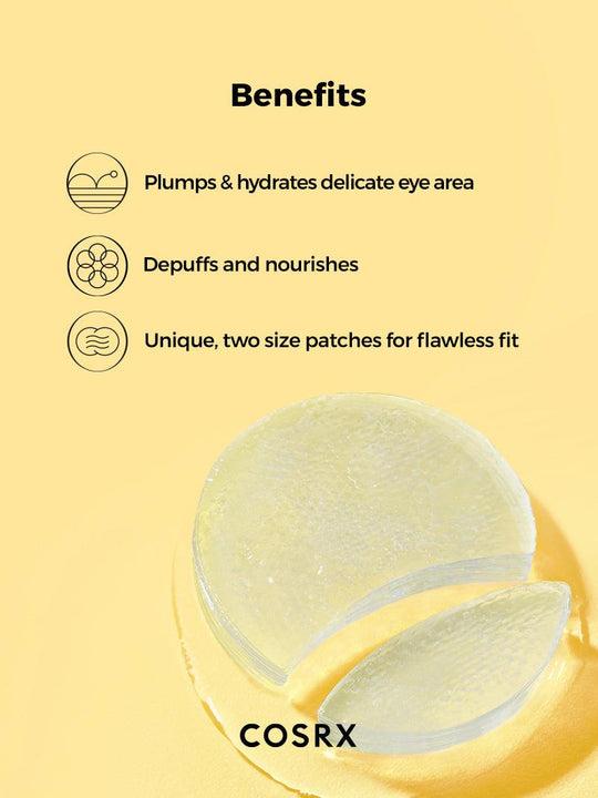 [Cosrx] Advanced Snail Hydrogel Eye Patch – Brighten, Hydrate and Depuff in Minutes | 60 patches