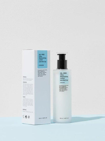 [Cosrx] Oil-Free Ultra-Moisturizing Lotion with Birch Sap – Lightweight Hydration for Calm, Balanced Skin 100ml