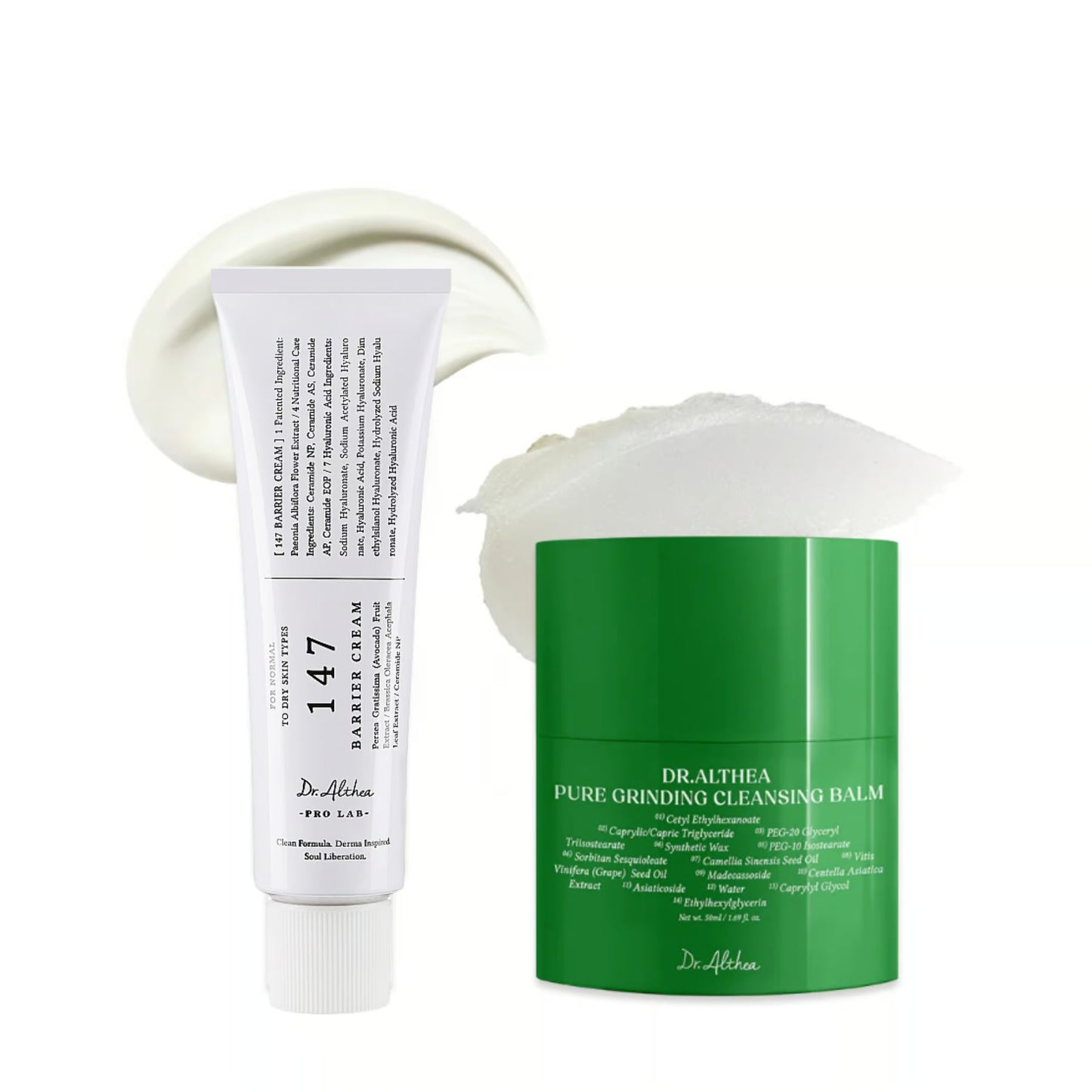 [Dr.Althea] Barrier Cream & Cleansing Balm Set