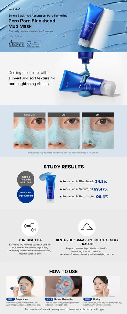 [MEDICUBE] Zero Pore Set
