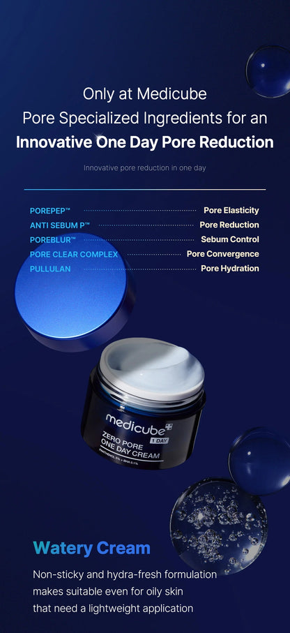 [MEDICUBE] Zero Pore Set