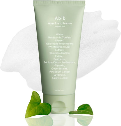 Abib Acne Foam Cleanser Heartleaf Foam