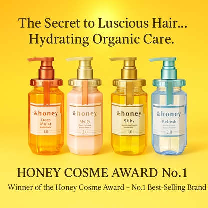 [&honey] (and Honey) Deep Moist Shampoo - Step 1.0 – 440ml