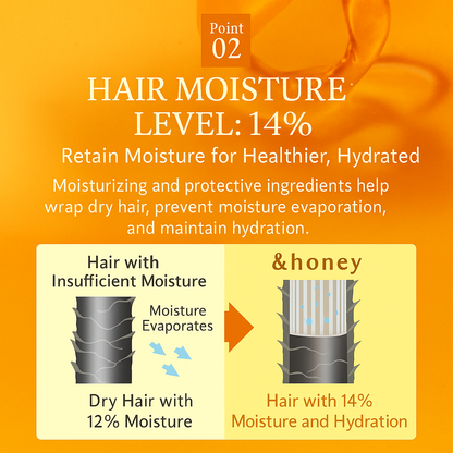 [&honey] (and Honey) Deep Moist Shampoo - Step 1.0 – 440ml