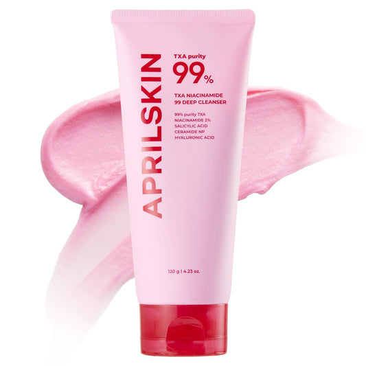 [APRILSKIN] TXA Niacinamide 99 Dark Spot Bubble Gum Cleanser