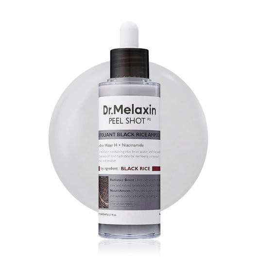 Dr. Melaxin Peel Shot Glow Black Rice Peeling Ampoule - 80 ml