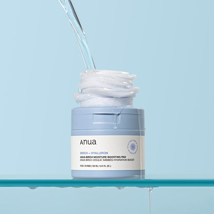 Anua Birch Moisture Boosting Toner Pads – Hydrating & Soothing (160ml)