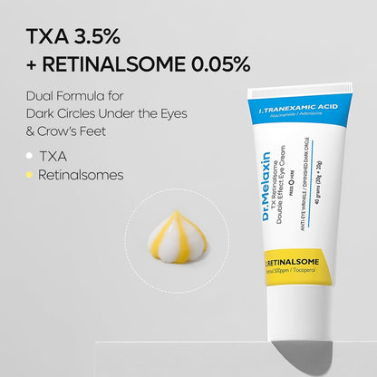 Dr. Melaxin TX Tranexamic Acid Retinalsome Dual Eye Cream – 50 ml