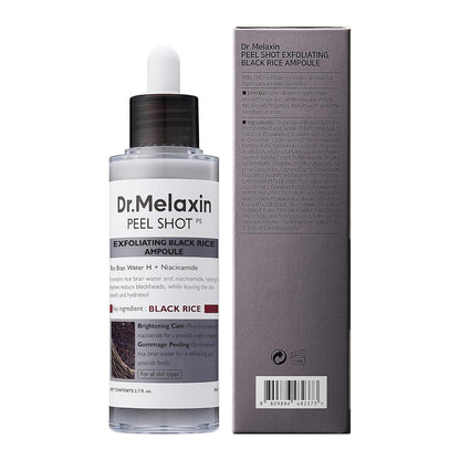 Dr. Melaxin Peel Shot Glow Black Rice Peeling Ampoule - 80 ml