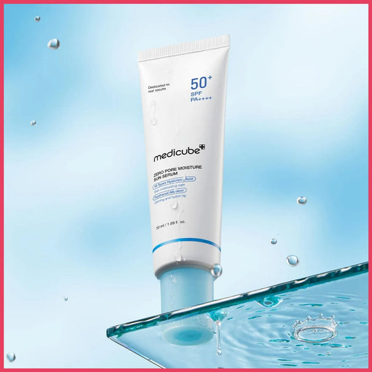 Medicube Zero Pore Moisture Sun Serum – Lightweight Hydrating UV Protection | 50 ml