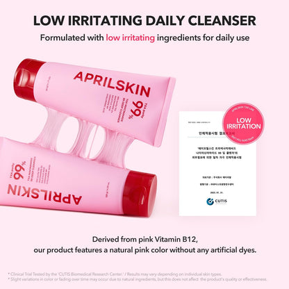 [APRILSKIN] TXA Niacinamide 99 Dark Spot Bubble Gum Cleanser