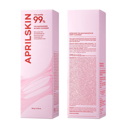 [APRILSKIN] TXA Niacinamide 99 Dark Spot Bubble Gum Cleanser