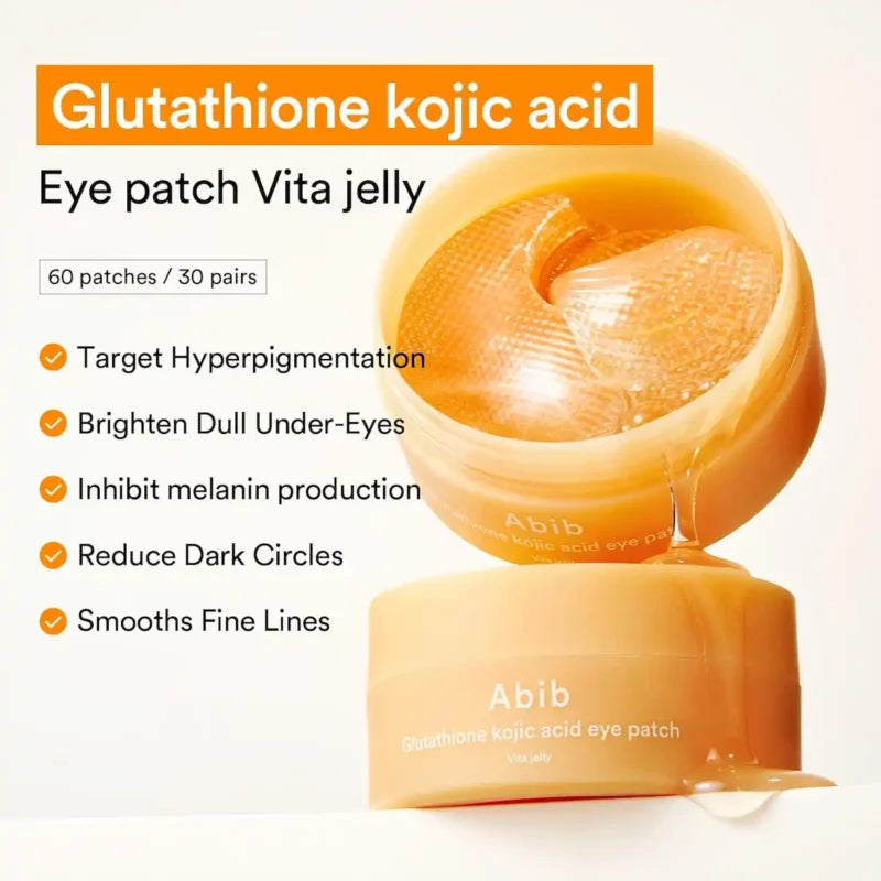 ABIB Glutathione Kojic Acid Eye Patch Vita Jelly (90g / 60 Patches)