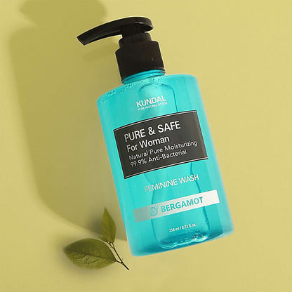 KUNDAL Pure & Safe Feminine Wash Bergamot 300ml