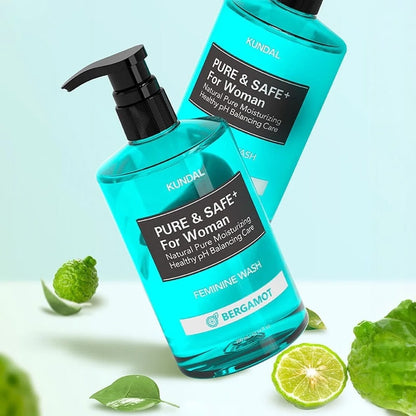 KUNDAL Pure & Safe Feminine Wash Bergamot 300ml