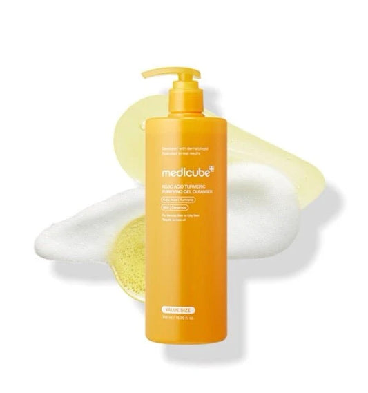Medicube Kojic Acid Turmeric Gel to Foam Cleanser 500ml