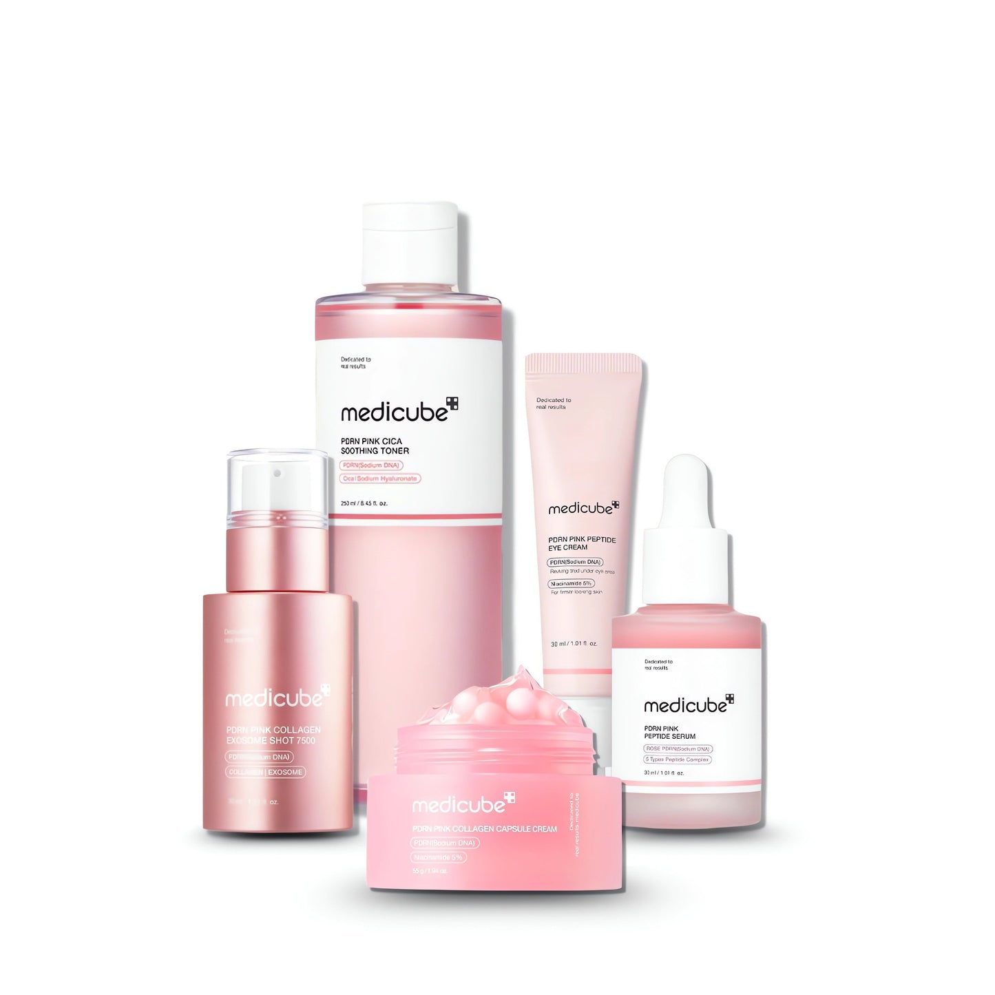 [MEDICUBE] PDRN Peptide Pink Shot Set