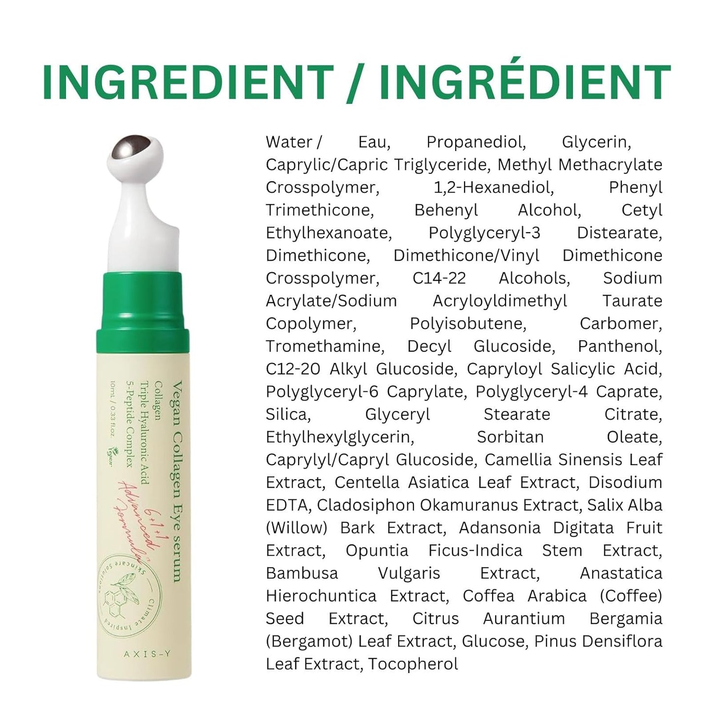 [AXIS-Y] Vegan Collagen Eye Serum 10ml