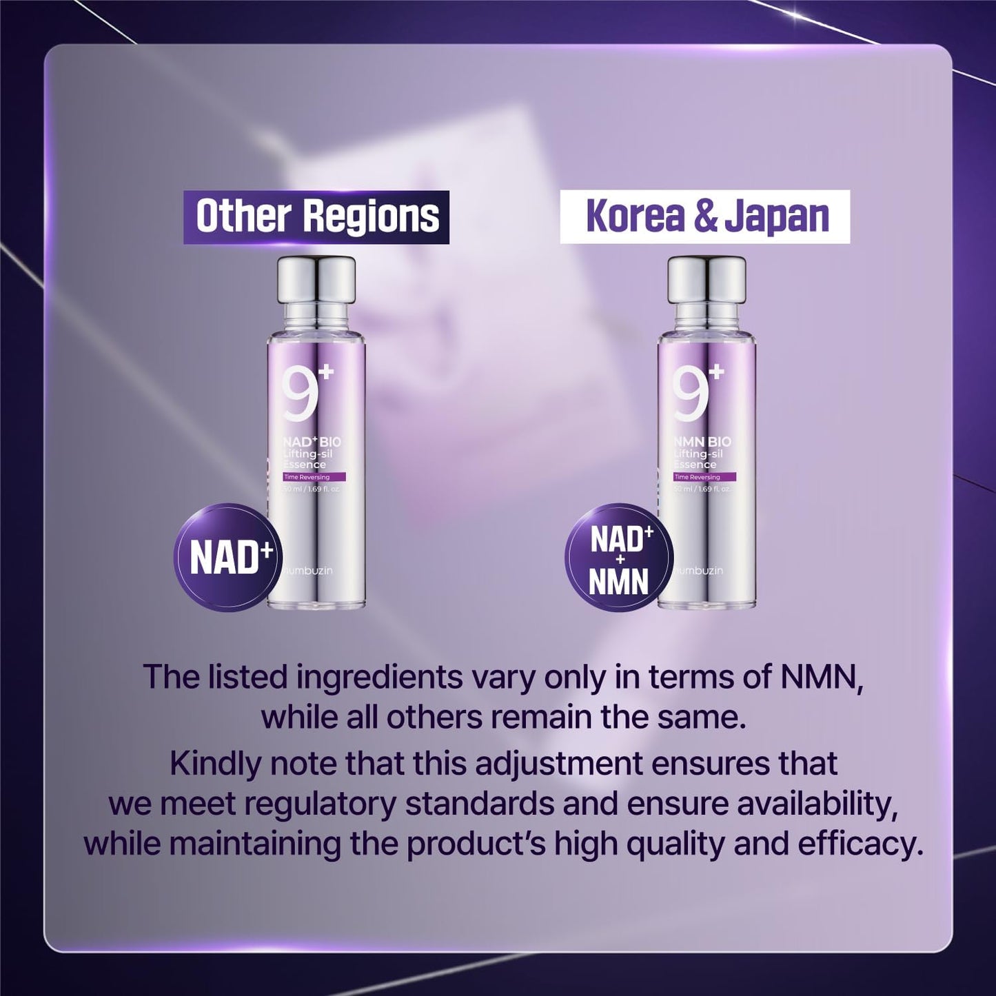 [NUMBUZIN] No.9 Essence – NAD+ BIO Lifting-sil Essence (50ml)