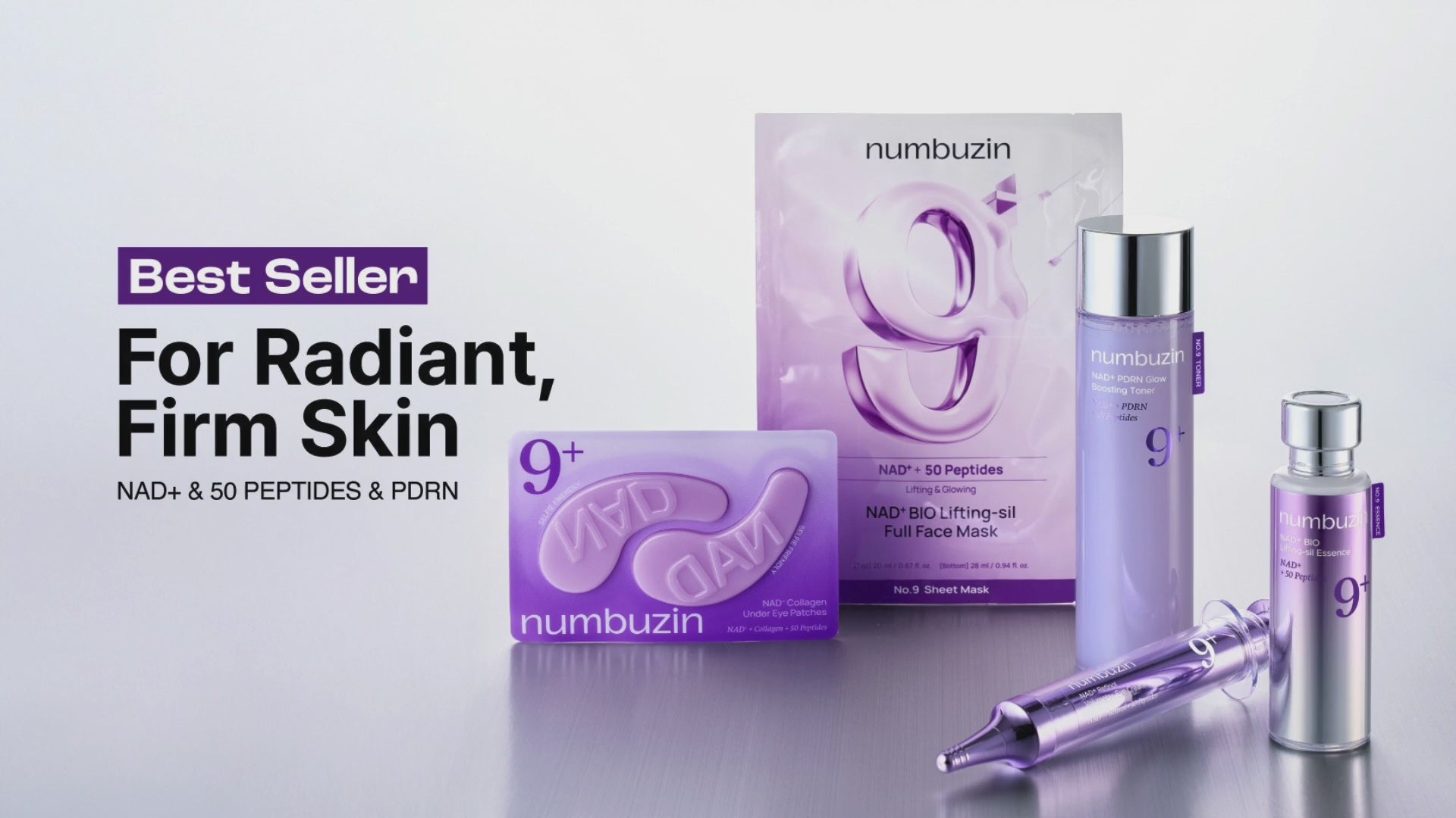 Load video: A sleek, high-tech 6-IN-1 Korean Glass Glow Device – Booster Pro is showcased in action. The video demonstrates its six advanced skincare technologies: Electroporation, Microcurrent, EMS, Electric Needles, LED, and Sonic Vibration, designed to achieve radiant, glass glow skin. The device glides effortlessly over the skin, enhancing product absorption, boosting radiance, improving elasticity, refining pores, and sculpting facial contours. With four easy-to-use modes, the Booster Pro delivers professional-level skincare at home. The video also highlights the AGE-R app for a luxurious spa-like skincare experience. Suitable for all skin types, this innovative device is a must-have for the perfect K-Beauty glow.