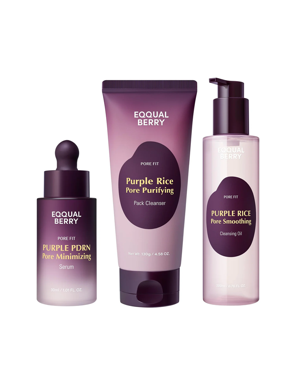 [EQQUALBERRY] Purple Rice Minimizing Pore Smoothing Set
