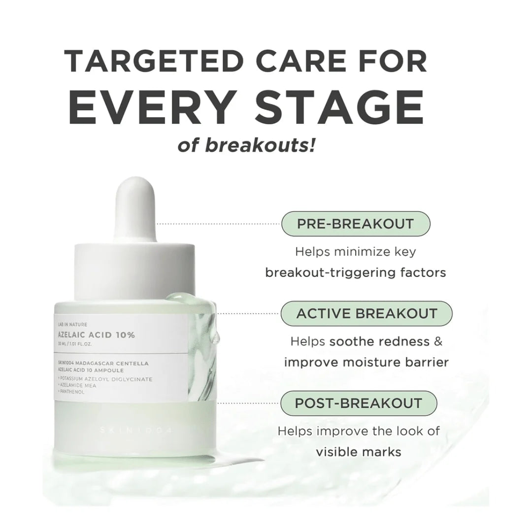 SKIN1004 Centella Azelaic Acid 10 Ampoule (30ml)
