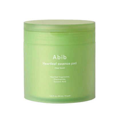 ABIB Heartleaf Essence Pad Clear Touch (80 Pads / 150ml)