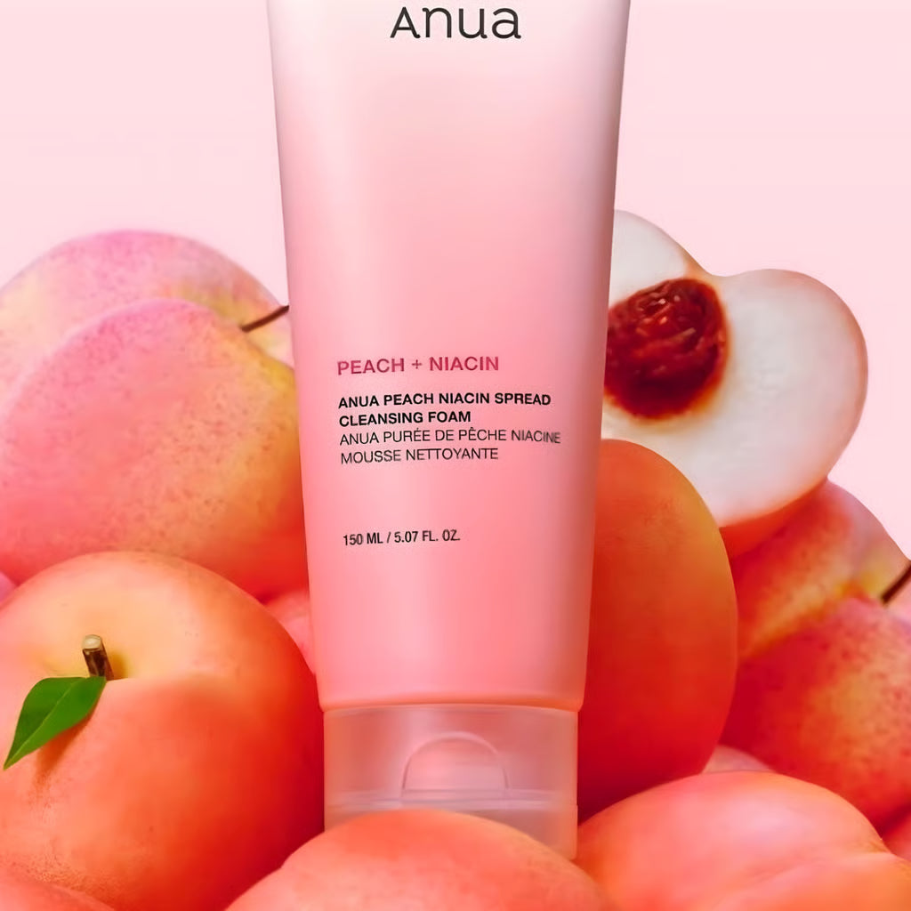Anua Peach Niacin Spread Cleansing Foam 150ml